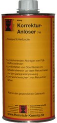 Kö-711000 Korrekturanlöser 1000ml