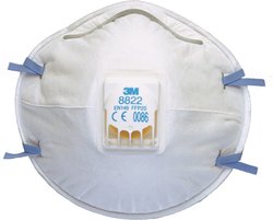 3M 8822 Masque respiratoire FFP2S / 10pcs.