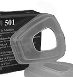 3M 501 Filterdeckel S6000 für Plattform 603 / 2Stk.