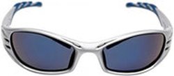 3M 71502-00002M Fuel Schutzbrille UV, PC, Gläser blau verspiegelt und eingegossen, inkl. Microfasertuch
