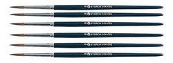 641 Retuschierpinsel 6er Set (Gr. 1-6)