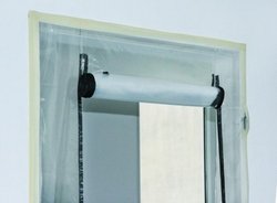 Folientür mit Reissverschluss LDPE 0.1mm, 2.20x1.20m (für Türbreiten ab 60cm)