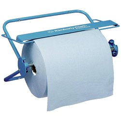 K-C Wandhalter Professional aus verchromtem Stahlrohr für Reinigungstücher Grossrollen bis Breite 43cm