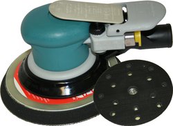 59029 Dynabrade Druckluft-Exzenterschleifer für Zentralabsaugung, Hub 5mm, inkl. Teller 54340