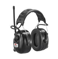 3M HRXD7A-01 coquilles anti-bruit Peltor DAB+ FM headset (noir)