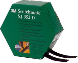 3M SJ-352D Scotchmate noir 25mmx5m