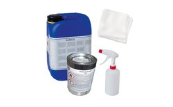 ACMOS Set N°1 - bestehend aus:
5Kg Acmosital Harzlöser
1Kg Acmos Waxilit 22-30P
5x Reinigungstücher weiss 38x38cm
1x Handsprüher 500ml