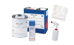 ACMOS Set n°2 - composant de: 
5kg Acmos Waxilit spécial 22-60
1kg Acmos Waxilit 22-30P
1x Waxilit-Spray 22-2411
5x chiffons de nettoyage 38x38cm blanc
1x pulvérisateur 500ml