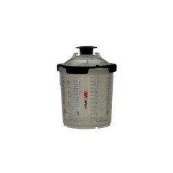 3M 26000 PPS 2.0 Set standard 650ml, Innenbecher + Deckel 200µm / Pack à 50 Stück