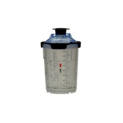 3M 26312 PPS 2.0 Set mittel 400ml, inkl. 1 Aussenbecher, Innenbecher + Deckel 125µm / Pack à 50 Stück