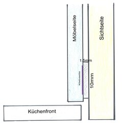 19000 SKT 1729 Silicon-Blockprofil 10x1.5mm transparent einseitig selbstklebend