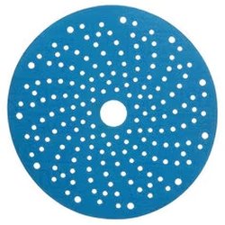 3M 51379 Hookit Schleifscheibe Multihole 325U, 150 mm, P320, Blau