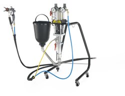 Wagner Fine Finish 20-30 AC Spraypack sur chariot, incl. 5l-récipient supérieur