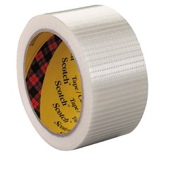 3M 8959 Filament-Klebeband 145my, PP+Glasfaser 38mmx50m, transluzent weiss