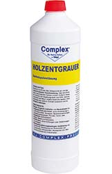 Complex - dégriseur pour bois (solution en poudre pour bois nobles), 1l