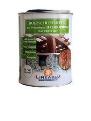 LINEABLU Hydrophobes Holzschutzmittel auf Wassebasis natureffekt, transparent, 2.5l