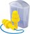 3M UF-01-100 EAR UltraFit, SNR=32dB Bouchons d'oreilles réutilisables cordon particulier incl., jaune, box à 50 paires 