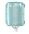 653008 TORK Max Dispensateur pour lingettes de nettoyage avec déroulement interne, plastique blanc/turquois, verrouillable, incl. montage mural, système W2 