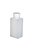 Flasche eckig leer 250ml transparent, inkl. Standardverschluss und Spritzeinsatz 