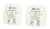 3M D7935 Secure Click filtres à particules remplacables P3 R 
**convient pour 3M D8055** 